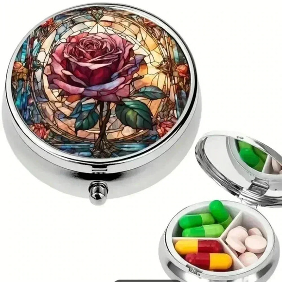 2/30$ Or 3/$35 NEW Portable pill carry case -(#791) - Picture 1 of 5